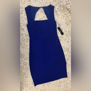 Royal Blue Lulu’s mini dress
